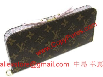 LOUIS VUITTON　ルイヴィトン　モノグラム・フルリ　LV　フラワー・モチーフ　ローズ　財布　ポルトフォイユ・アンソリット　M60226
